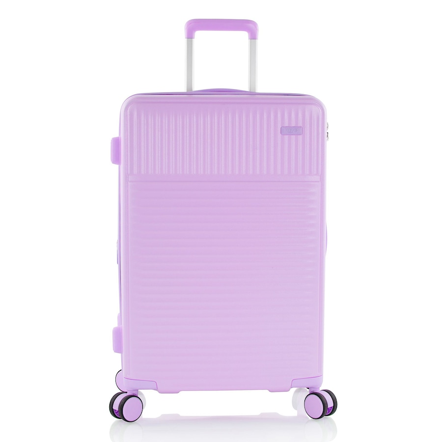 Heys Pastel 4 Rollen Trolley M 66 cm mit Dehnfalte lavender Grau Herren