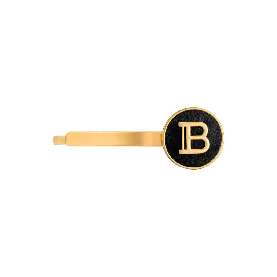 Balmain Hair HC Gold Plated Slide Logo