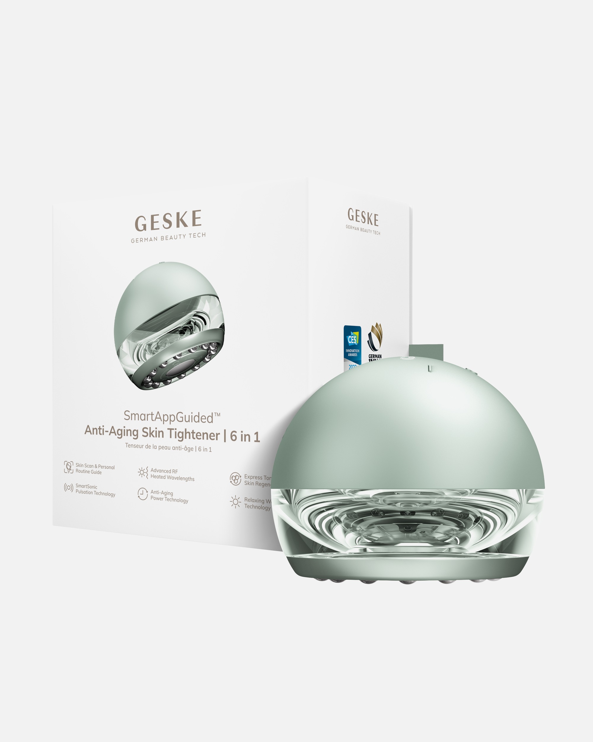 Multifunktionsgerät für Unisex GESKE GESKE Anti-Aging Skin Tightener | 6 in 1 Green