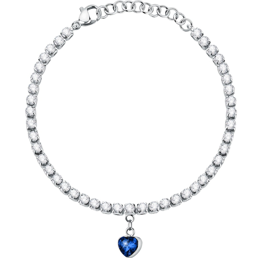 La Petite Story Armband Edelstahl blau, silber Damen
