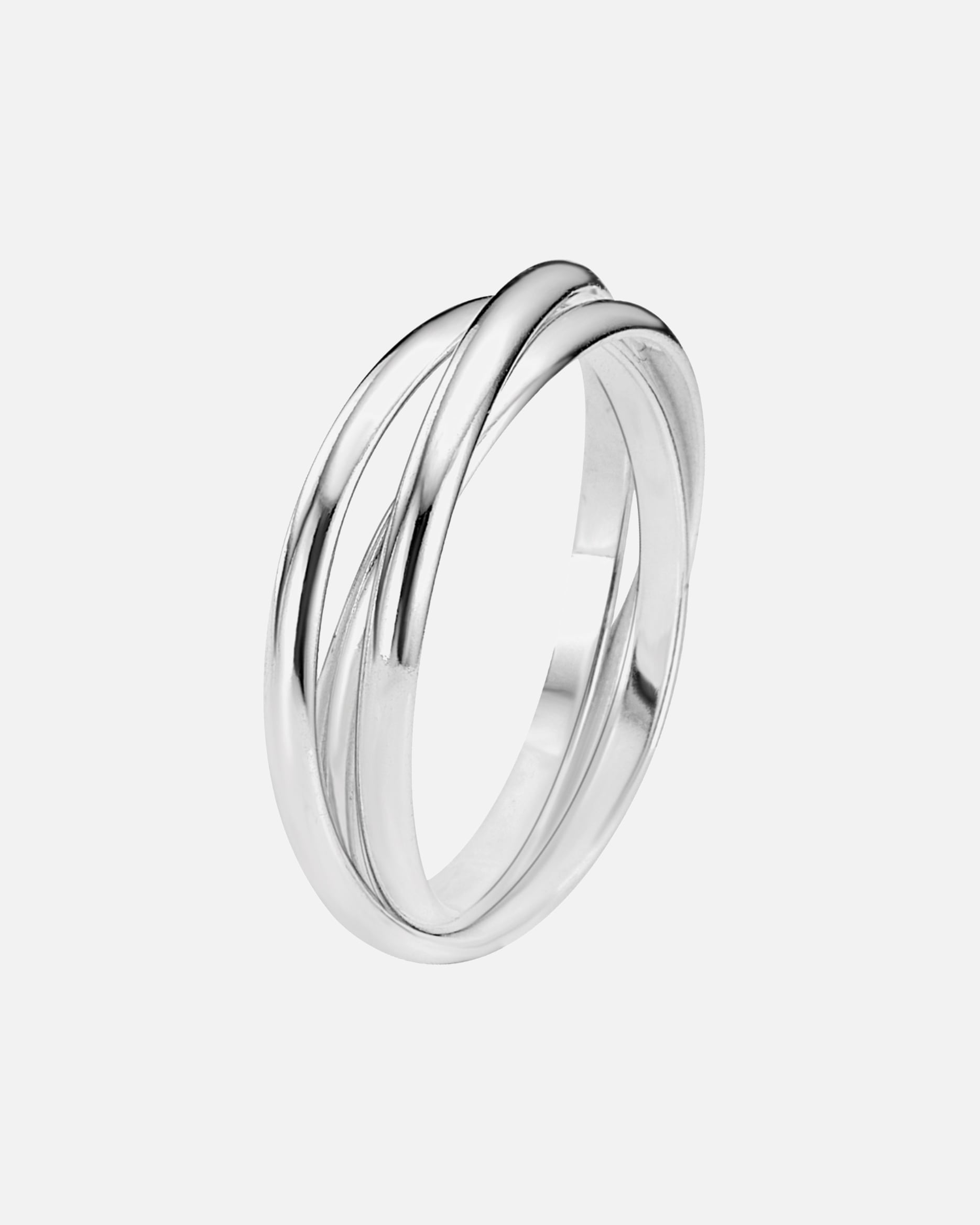 Ring für Weiblich Lucardi Ringe 925 Silber - silbern 47mm