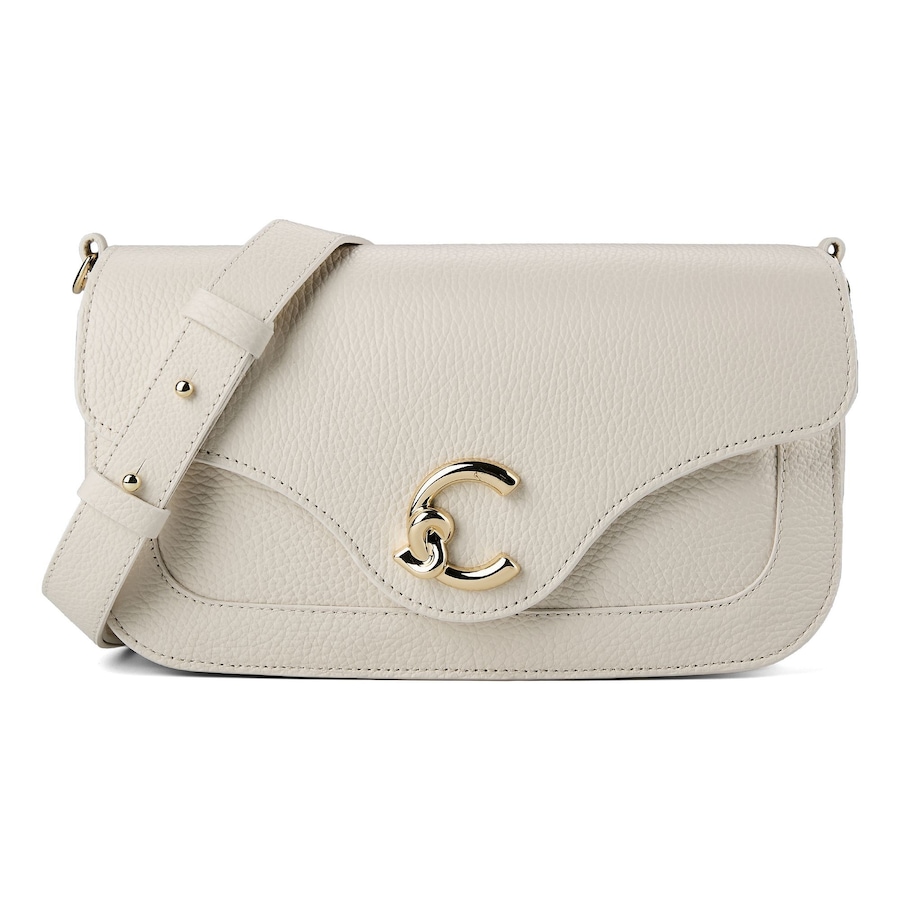 Coccinelle C-Me Schultertasche pearl Weiss Damen