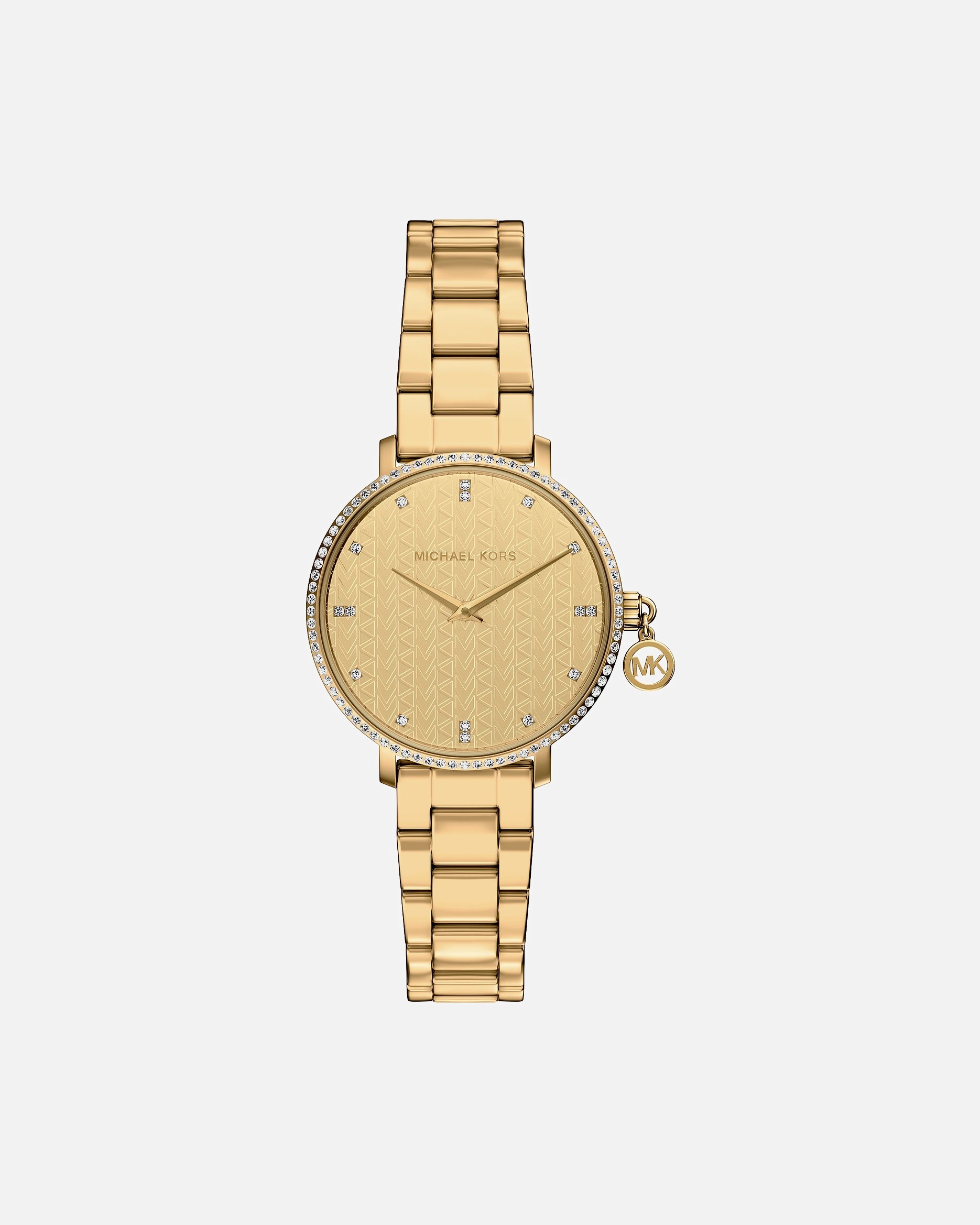 Uhr für Weiblich Michael Kors Default Brand Line Damenuhr Edelstahl gold