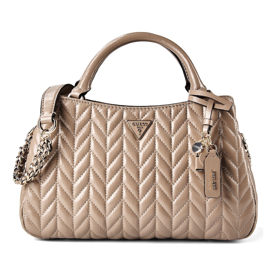 Guess Cheryl Henkeltasche dark taupe Grau Damen