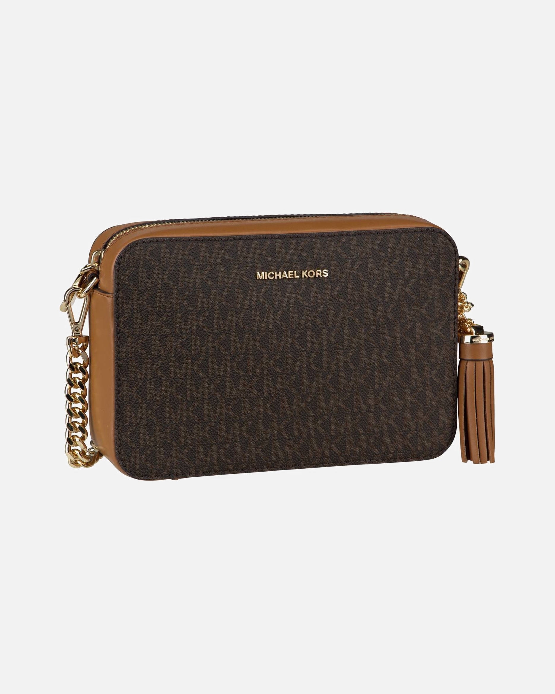 Umhängetasche für Weiblich Michael Kors Default Brand Line Umhängetasche Jet Set Medium MK Signature Brown