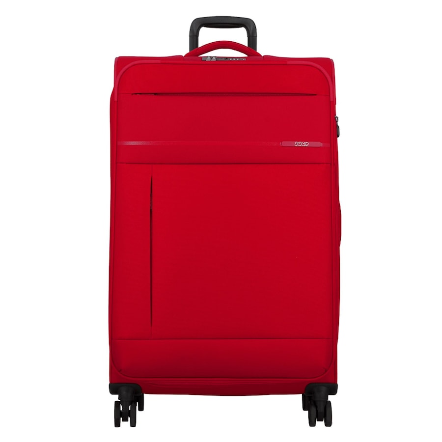 Jump Monthélys 4 Rollen Trolley 78 cm mit Dehnfalte red Rot Herren