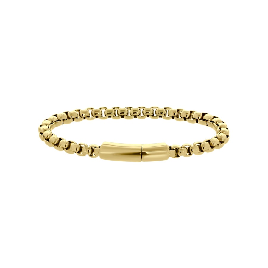 Lucardi Armband Stahl goldfarbig 21.0mm Damen