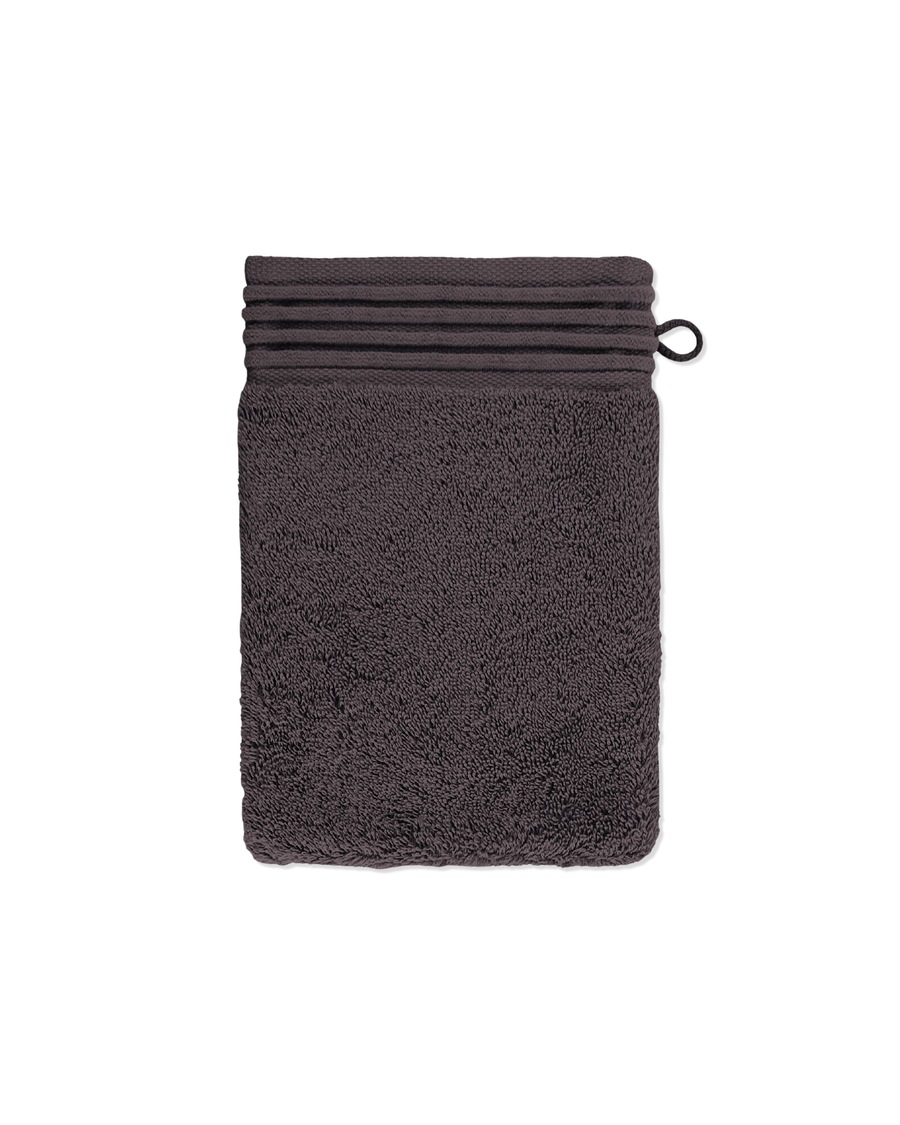 Möve Gästetuch Loft graphit Schwarz