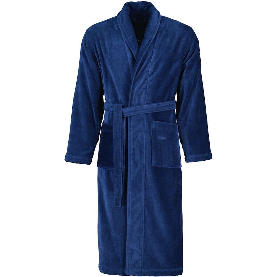 Vossen Bademäntel unisex Schalkragen Feeling-L winternight - 4760 L Weiss