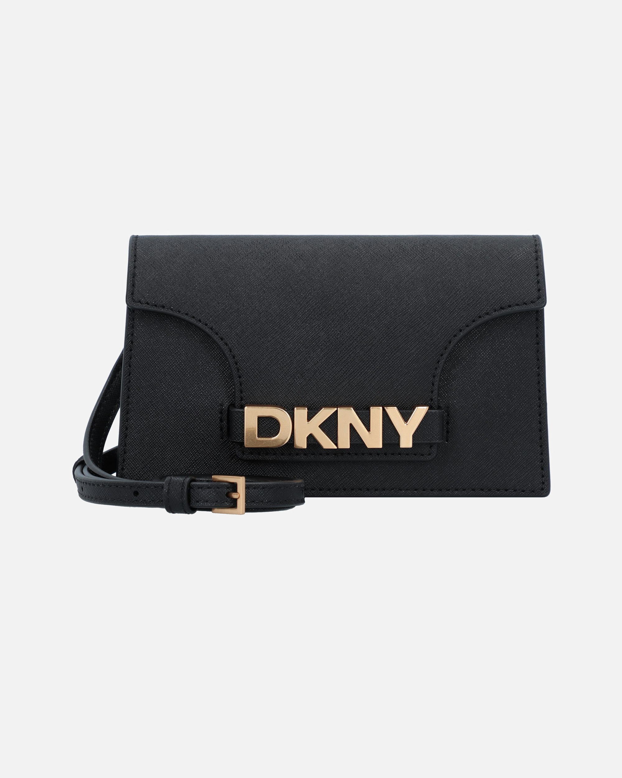Tasche für Weiblich DKNY Avril Umhängetasche blk-gold