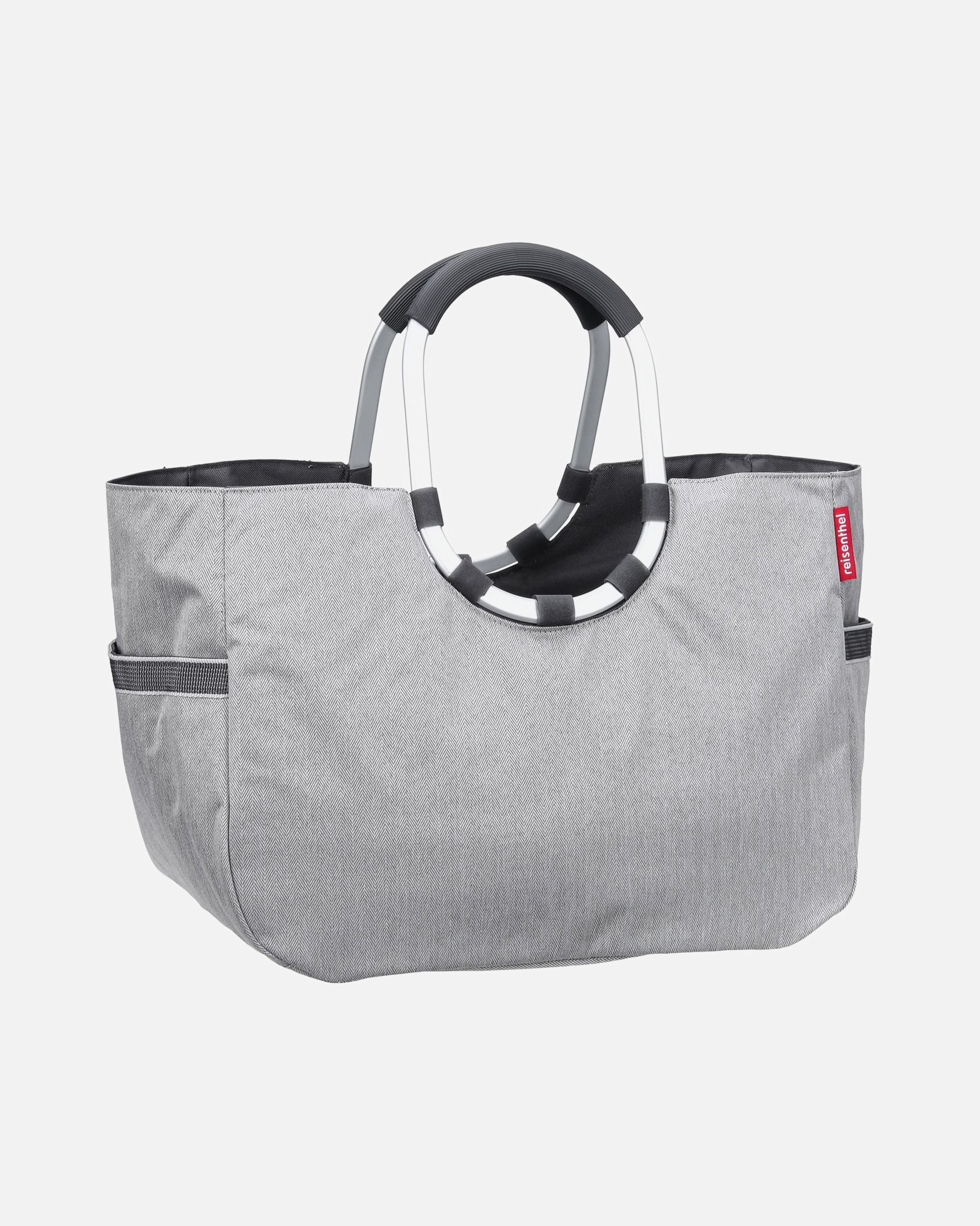 Shopper für Weiblich Reisenthel Einkaufstasche loopshopper L Herringbone Grey