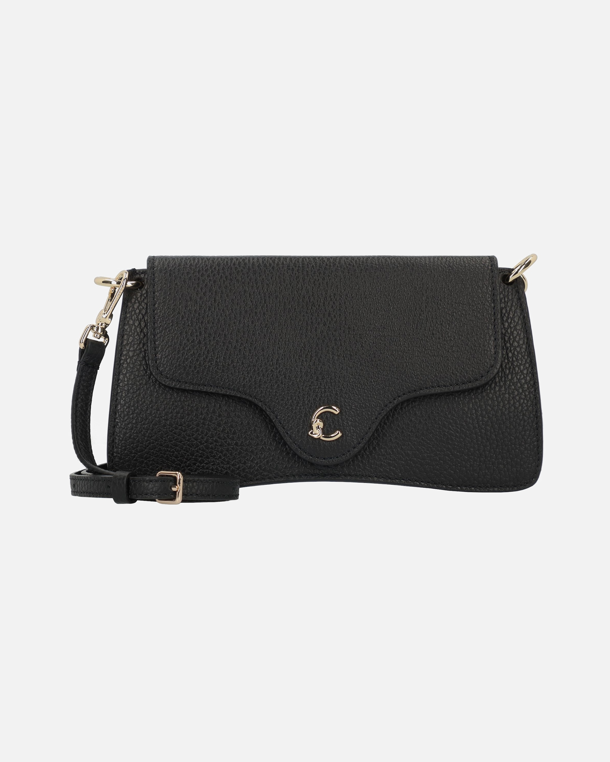 Clutch für Weiblich Coccinelle C-Me Umhängetasche noir