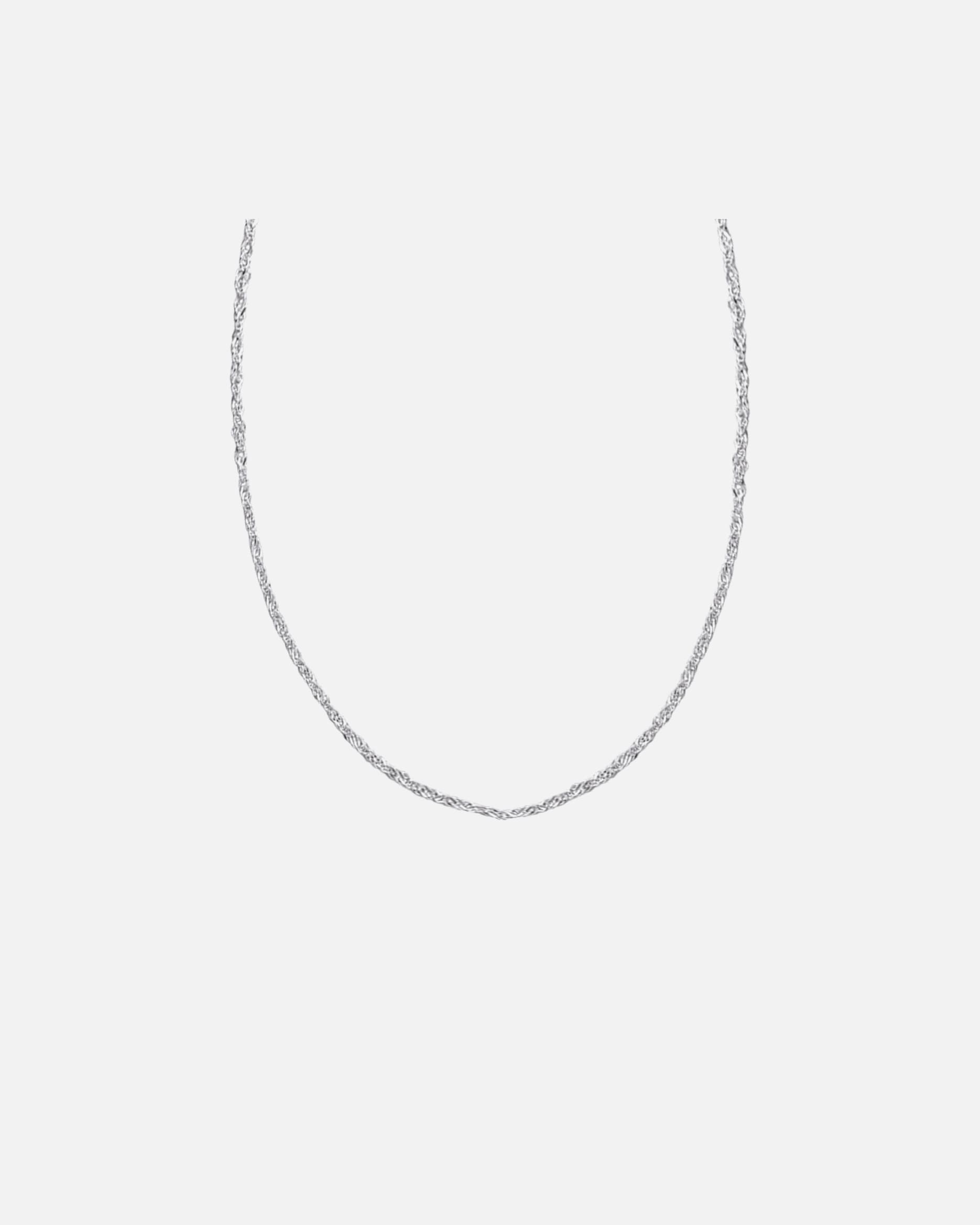 Halskette für Weiblich Lucardi Halskette 925 Silber - silbern 45.0mm