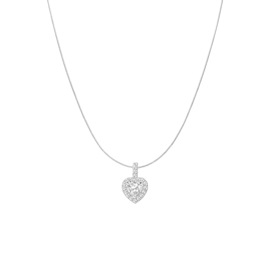 Lucardi Halskette 925 Silber - 45.0 Damen