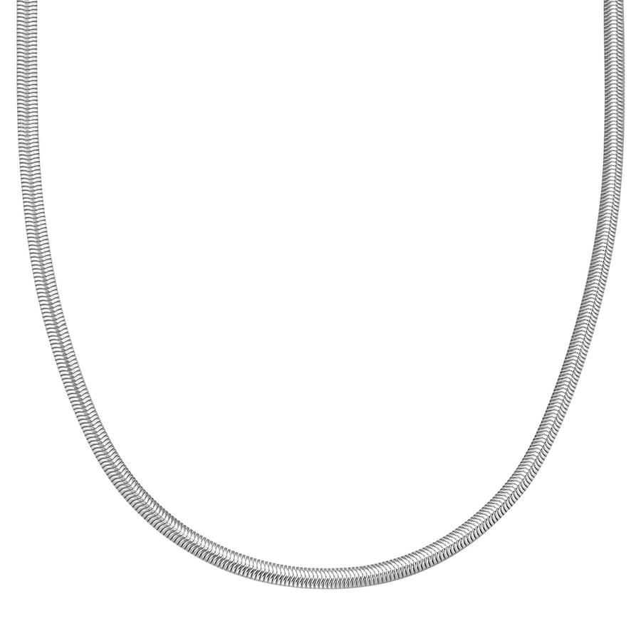 Glanzstücke München Halskette aus Sterling Silber in silber 40,0 cm Basiskette + 5,0 Verlängerung Damen