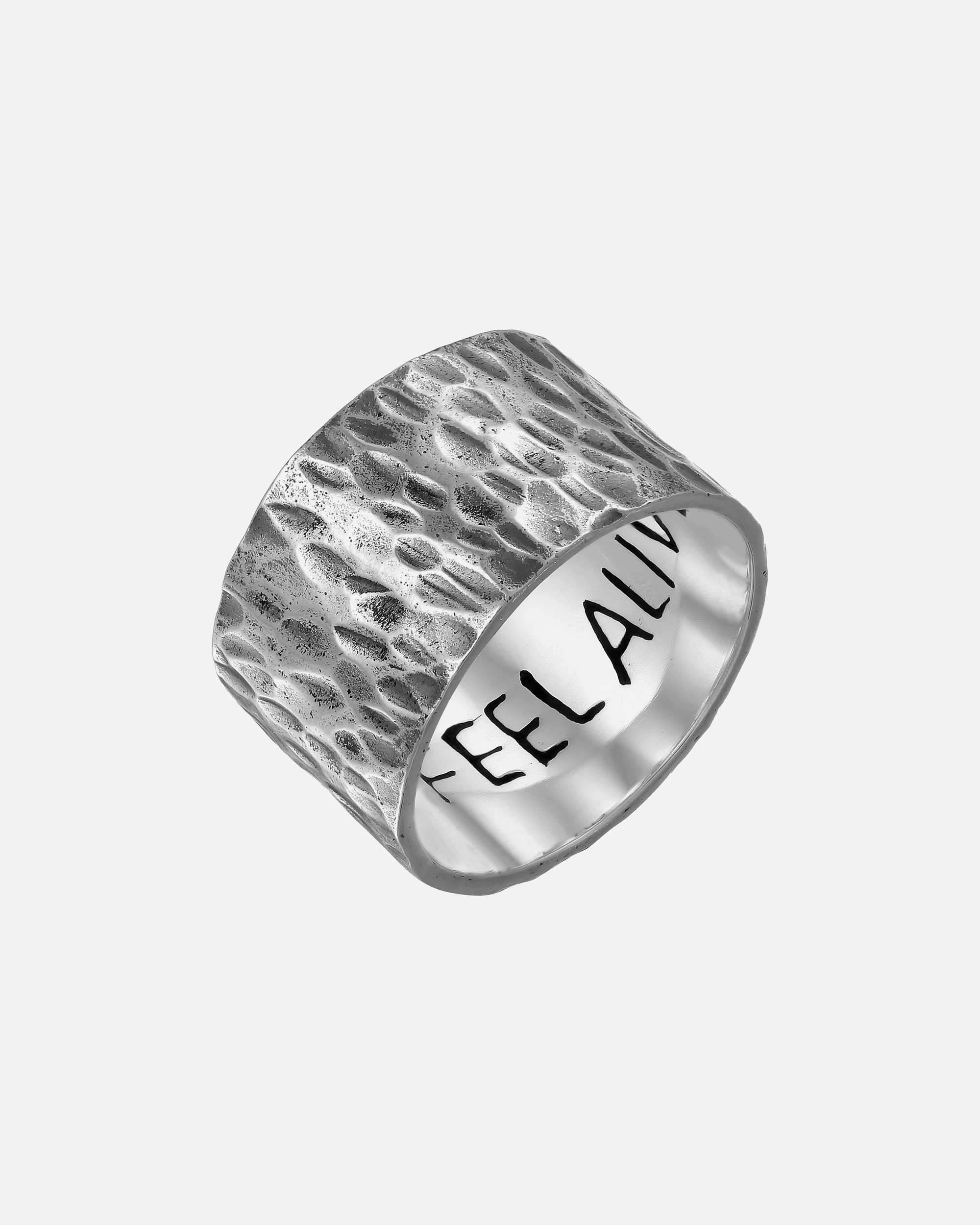 Ring für Männlich Haze & Glory Default Brand Line Bandring - Feel Alive 925 Silber 60