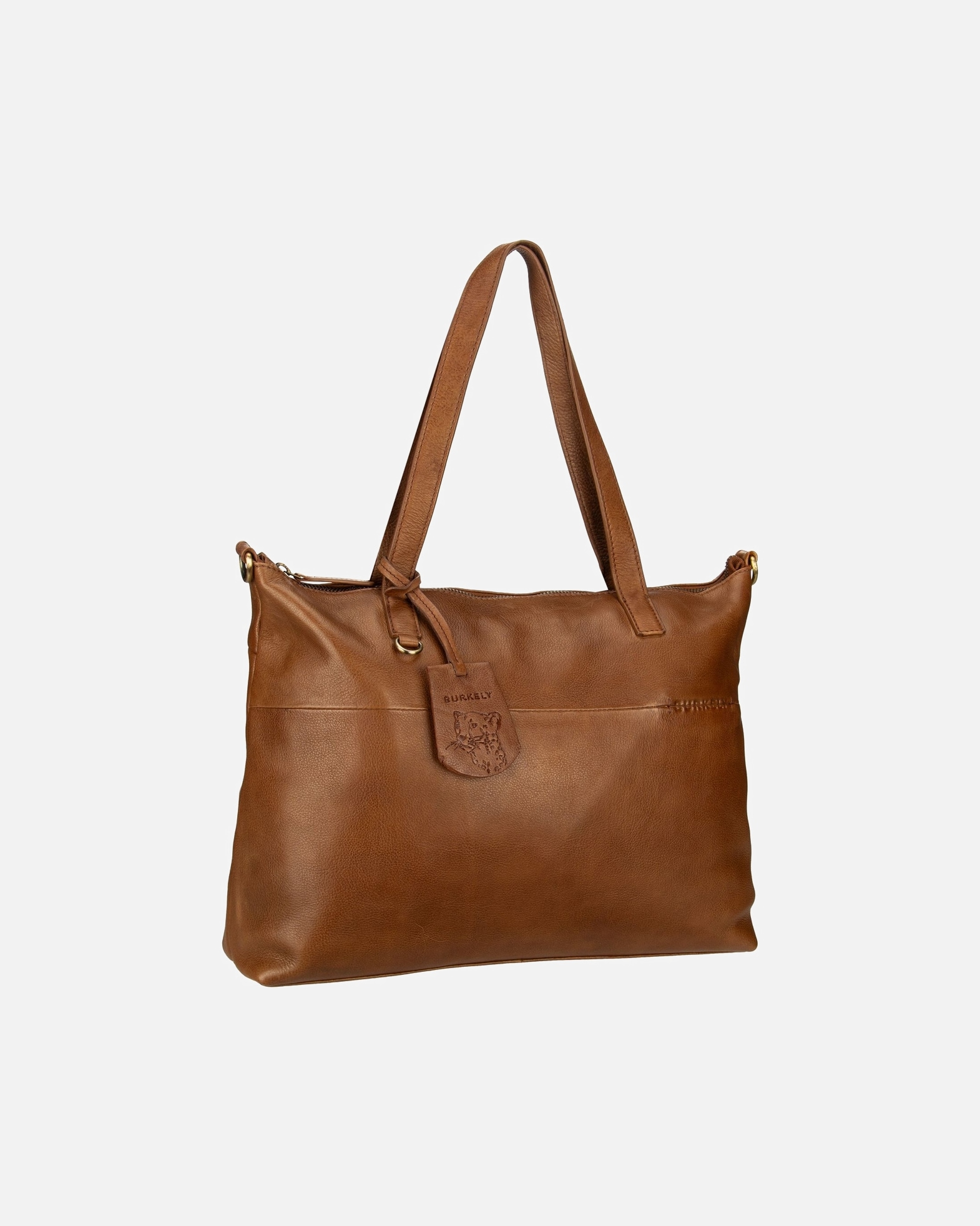 Shopper für Weiblich Burkely Shopper Natural Norah Coco Cognac