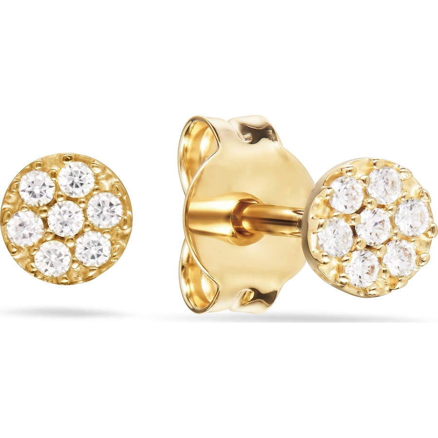 FAVS Ohrstecker 375er Gelbgold One Size Damen