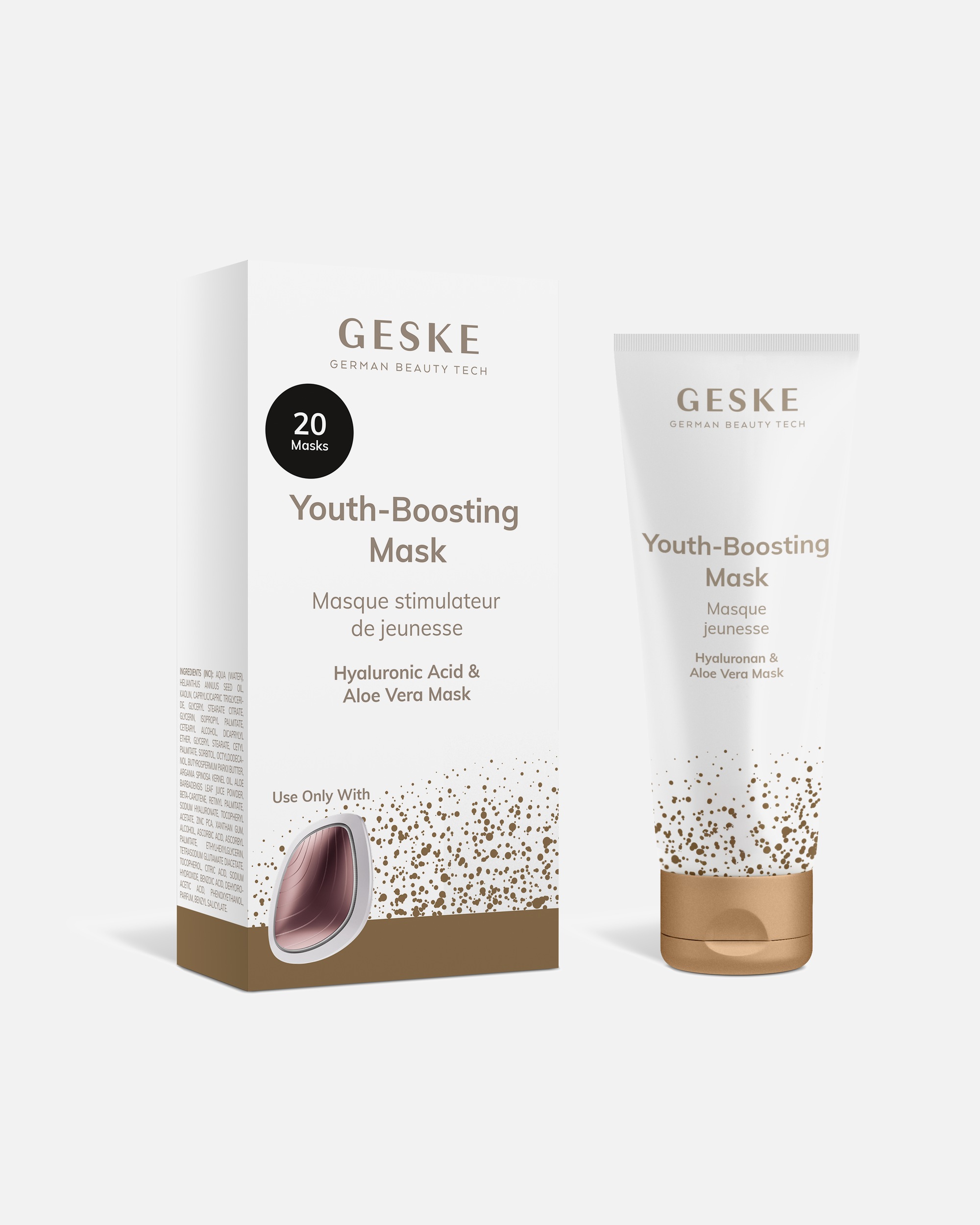 Feuchtigkeitsmaske für Unisex GESKE Youth-boosting Mask Anti Aging + Feuchtigkeitsmaske für Frauen und Männer