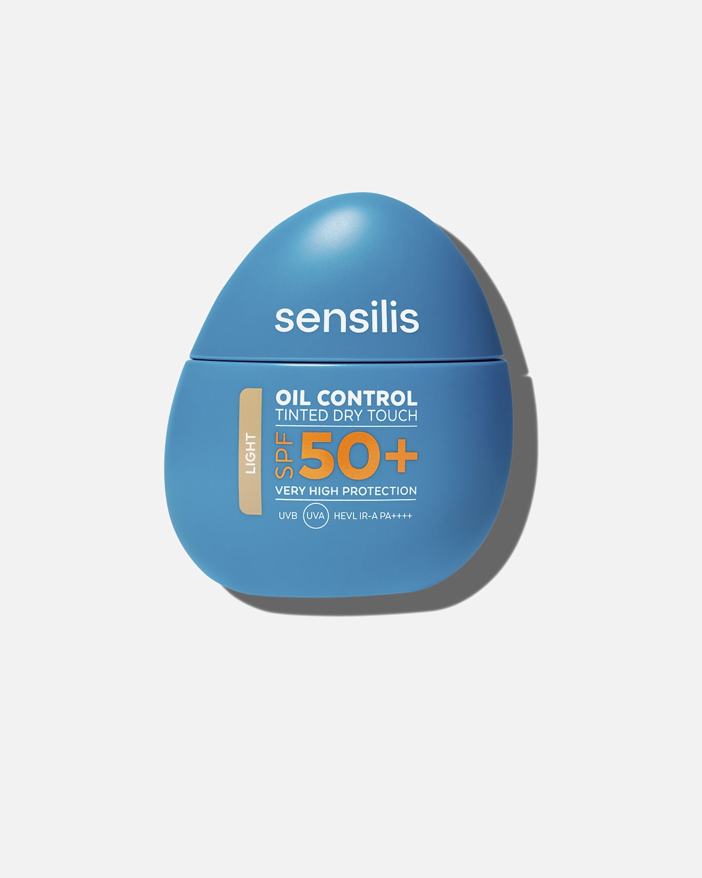 Sonnencreme für Unisex SENSILIS Default Brand Line OIL CONTROL DRY TOUCH getönte Sonnencreme LSF 50+ Light