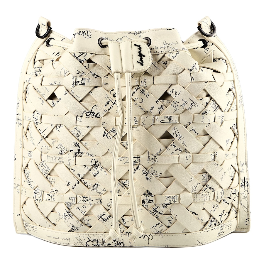 Desigual Indio Schultertasche white Weiss Damen