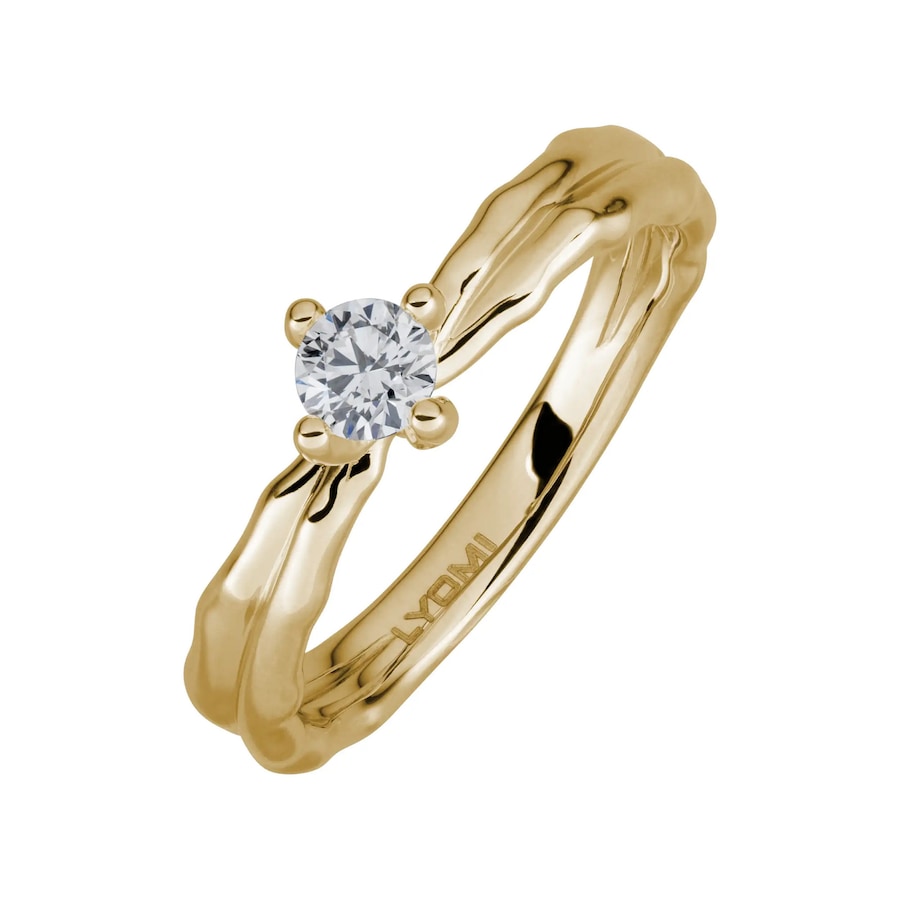 Lyomi Ring 585/- Gold Diamant Lab Grown weiß 0,25ct. 058 (18,5) Damen