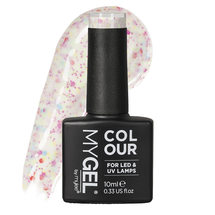 Mylee MyGel Gel-Nagellack Sprinkles 10 ml Silber