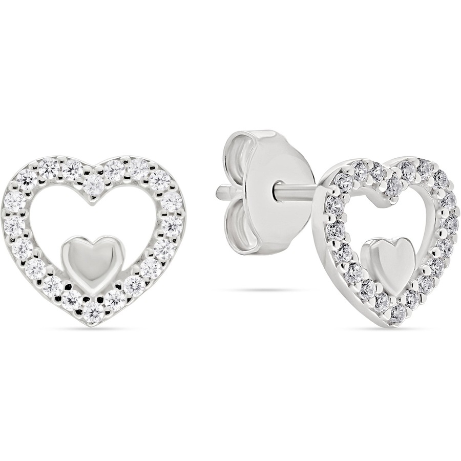 FAVS Ohrhänger 925er Silber, Farbstein One Size Damen