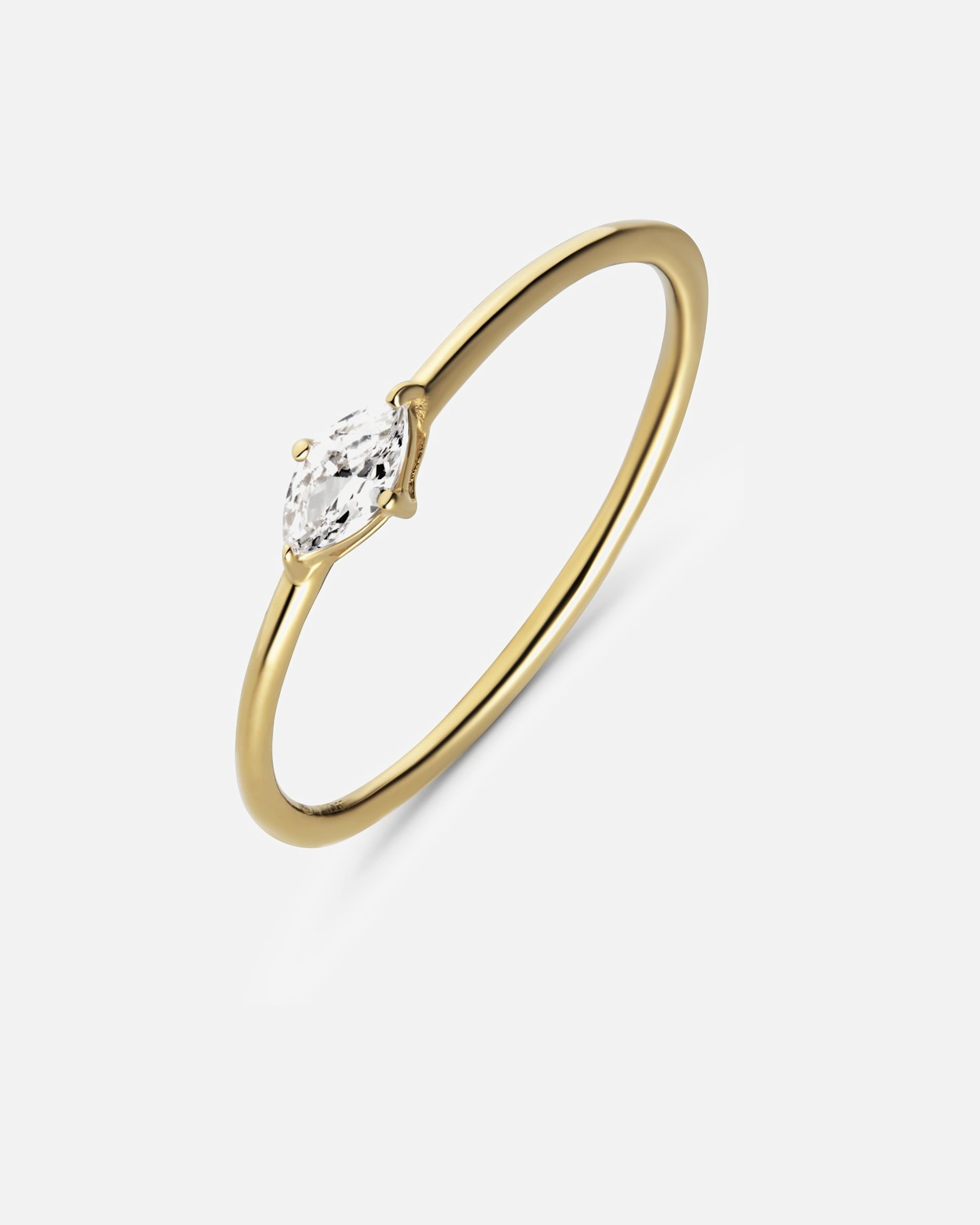 Ring für Weiblich CHRIST Damenring 375er Gelbgold 50