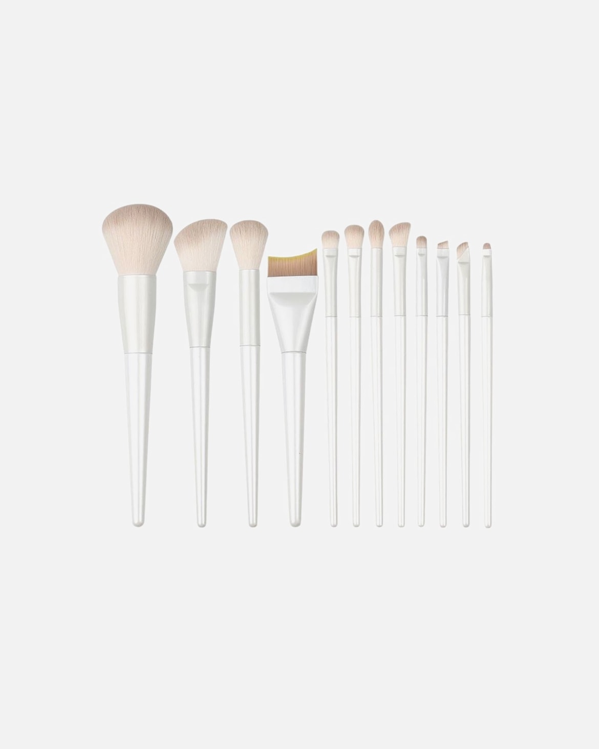 Pinselset für Unisex Technique Pro Blanca Makeup Brush Set White