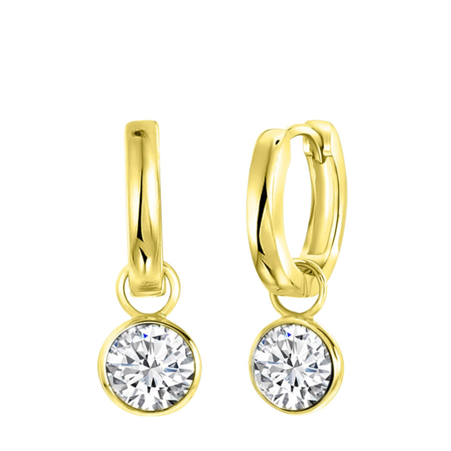 Lucardi Ohrringe 925 Silber Damen