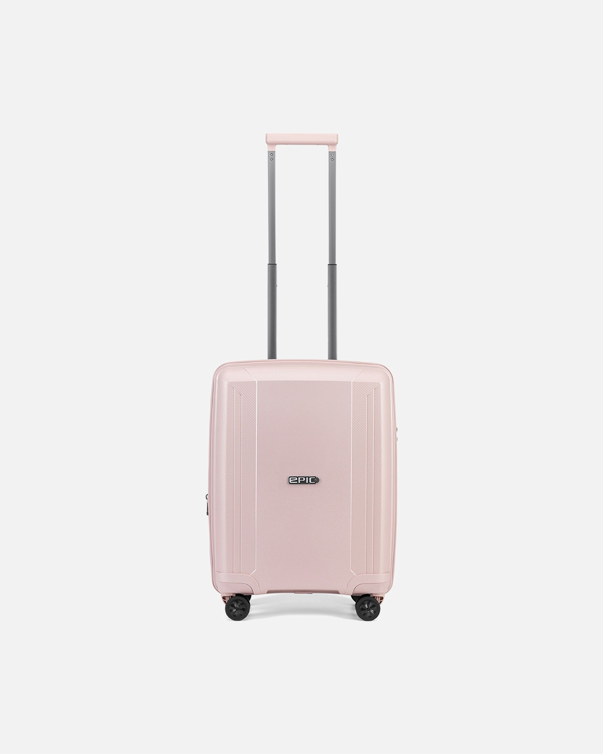 Handgepäckkoffer für Männlich Epic Anthem 4 Rollen Kabinentrolley 55 cm mit Dehnfalte nebulapink