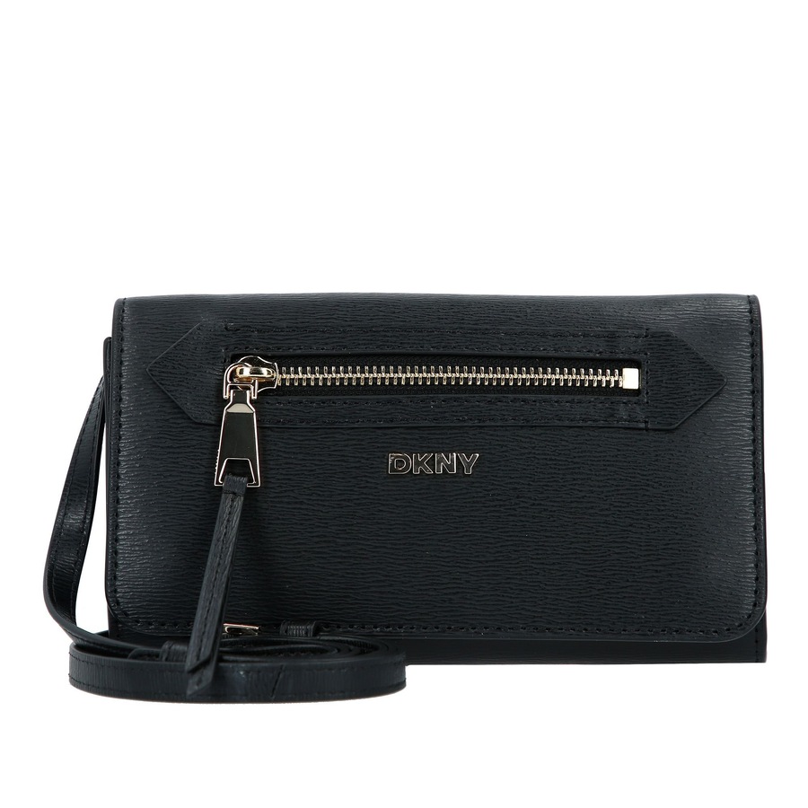 DKNY Bryant Clutch black-gold Schwarz Damen