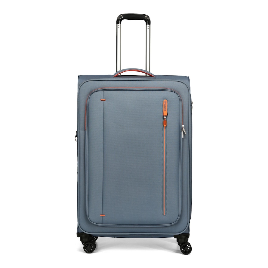 American Tourister Cloudrider 4 Rollen Trolley L 78.5 cm mit Dehnfalte stone blue Grau Herren