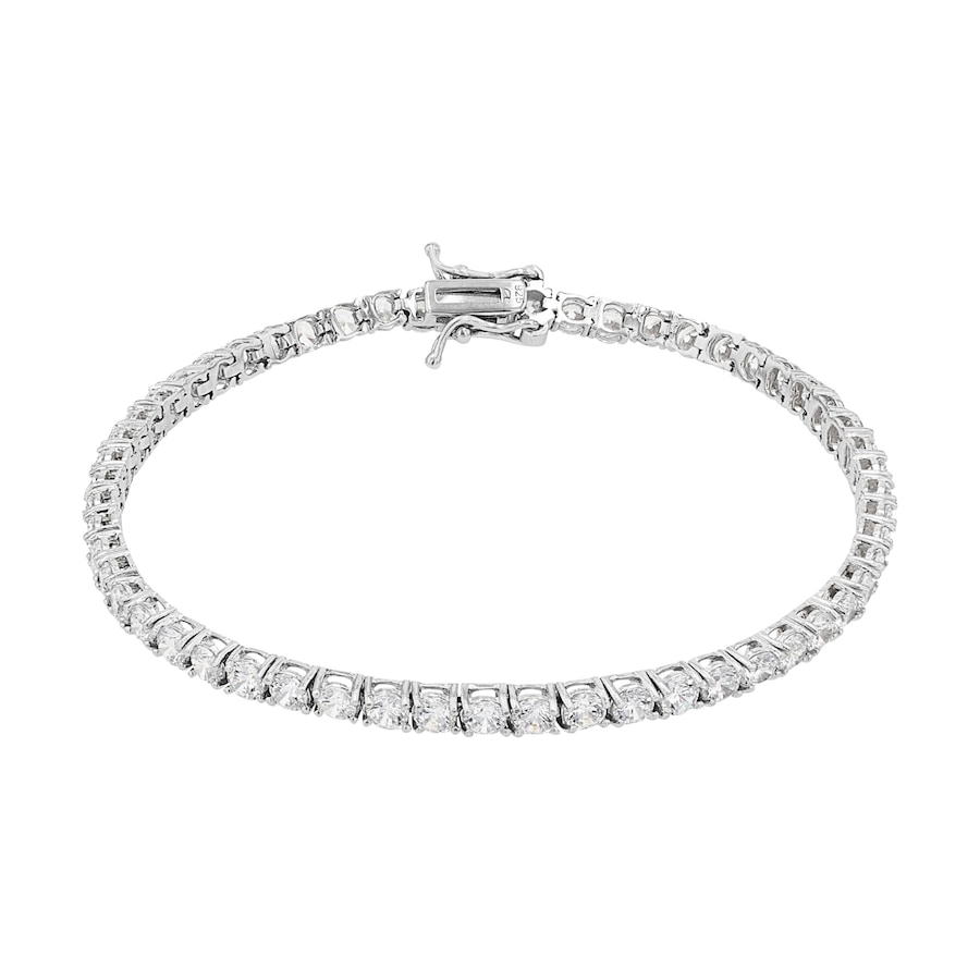 amor Tennisarmband für Damen, Sterling Silber 925, Zirkonia Damen