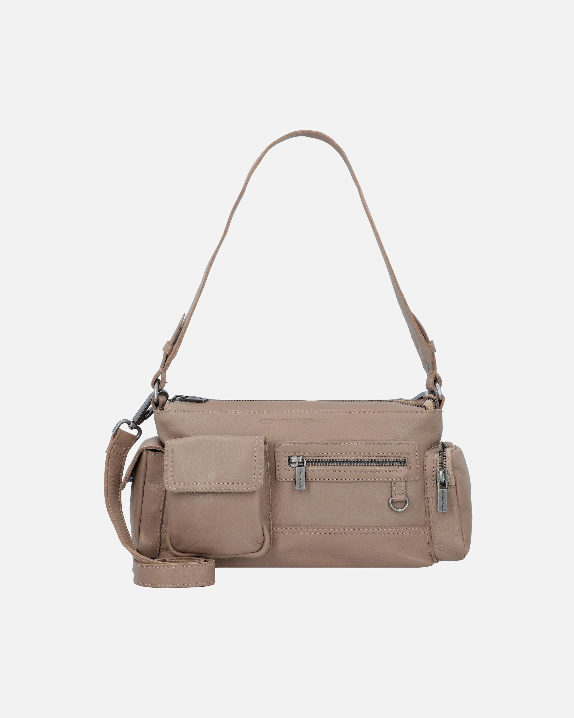 Clutch für Weiblich Cowboysbag Susanville Schultertasche mocca