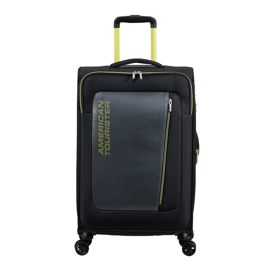 American Tourister Koffer Aktivus Spinner M erweiterbar Black Lime
