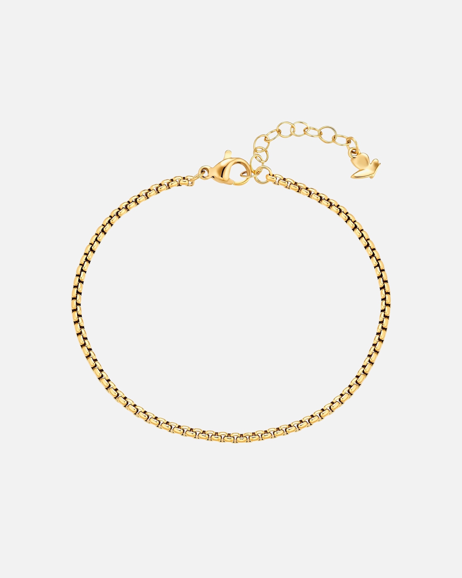 Armband für Weiblich Glanzstücke München Armband aus Edelstahl in Gelbgold 17,0 cm Basislänge + 3,0 cm Verlängerung