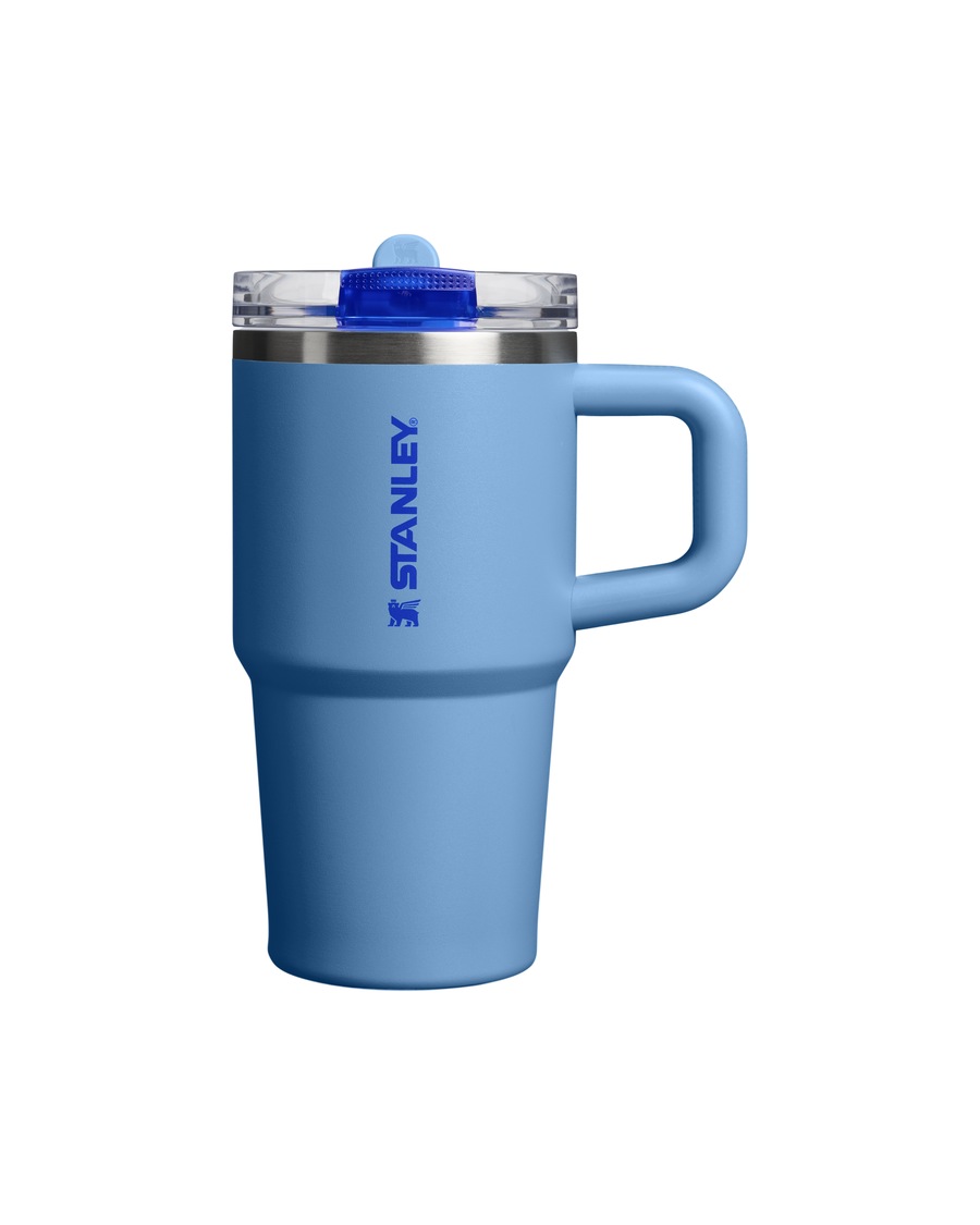 Stanley 1913 Thermobecher - 0,59L QUENCHER PROTOUR FLIP STRAW TUMBLER Blue Sky Grau