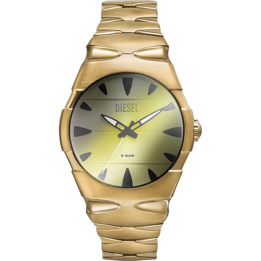 Diesel Herrenuhr Edelstahl gold Herren
