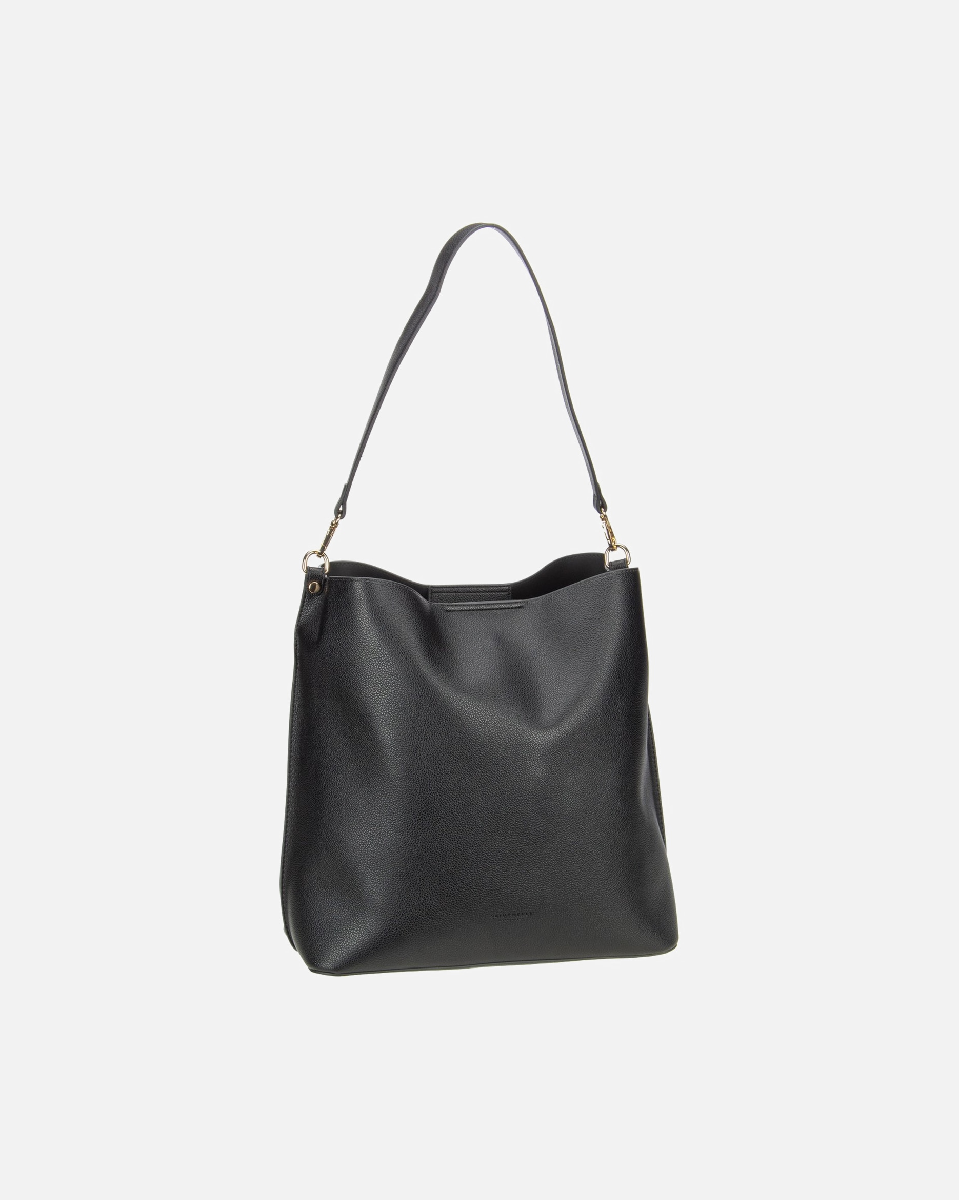 Umhängetasche für Unisex Seidenfelt Handtasche Meloy Hobo Black