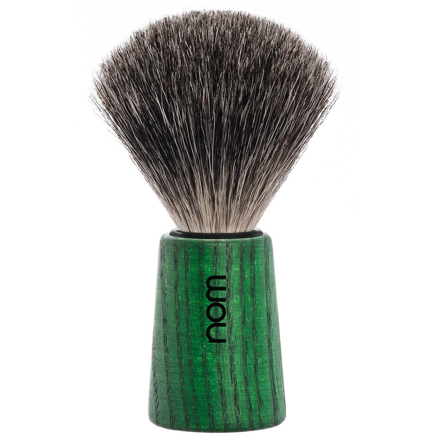nom Rasierpinsel THEO reines Dachshaar Green Ash Herren