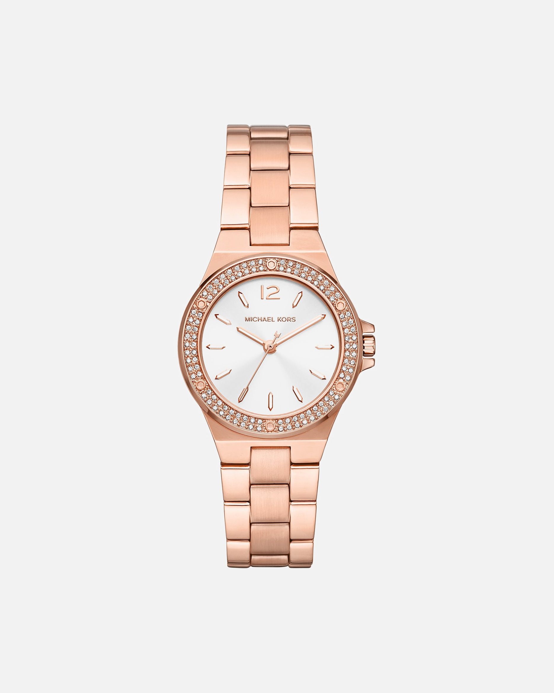 Uhr für Weiblich Michael Kors Default Brand Line Damenuhr Edelstahl roségold