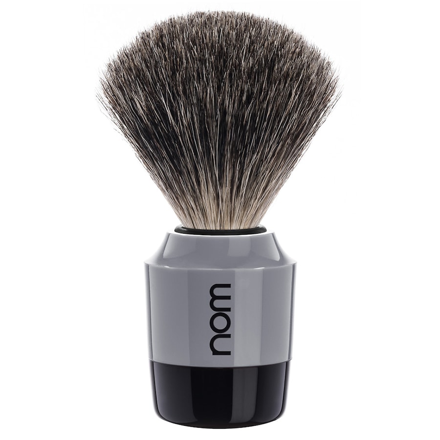 nom Rasierpinsel MARTEN reines Dachshaar Black/Grey Herren