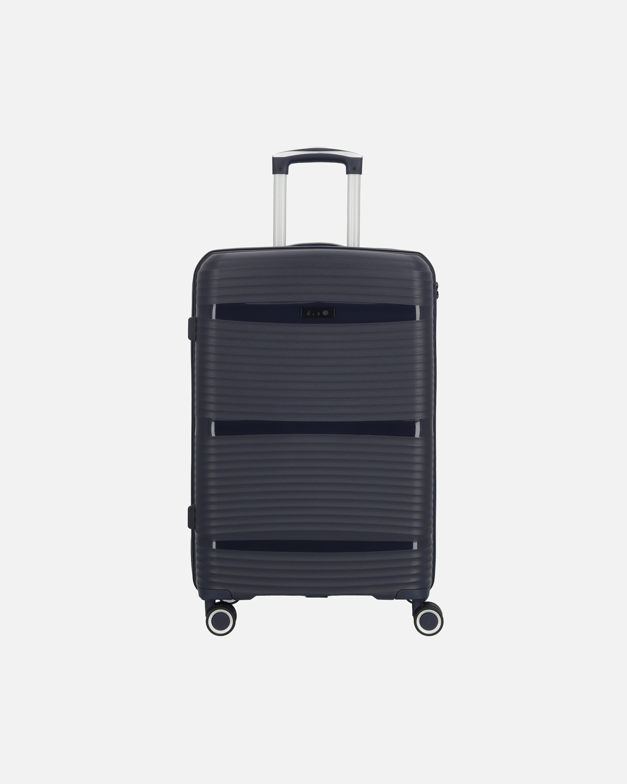 Koffer für Männlich d & n Travel Line 4200 4 Rollen Trolley M 67 cm darkblue