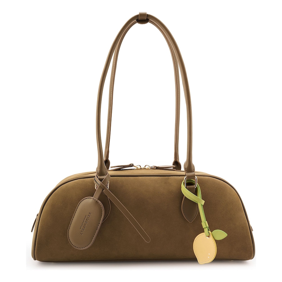 Seidenfelt Nibe Schultertasche sweet caramel Hellbraun Damen