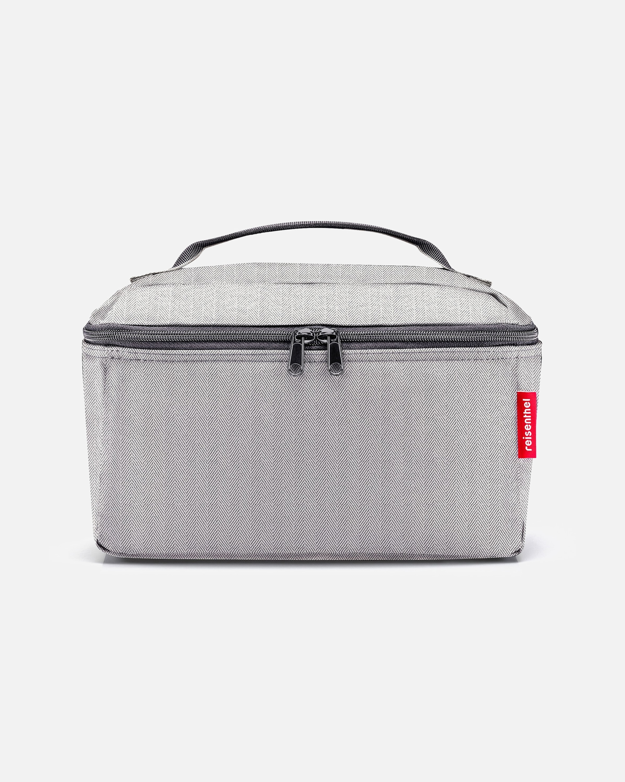 Kulturtasche für Weiblich Reisenthel Kulturbeutel herringbone grey