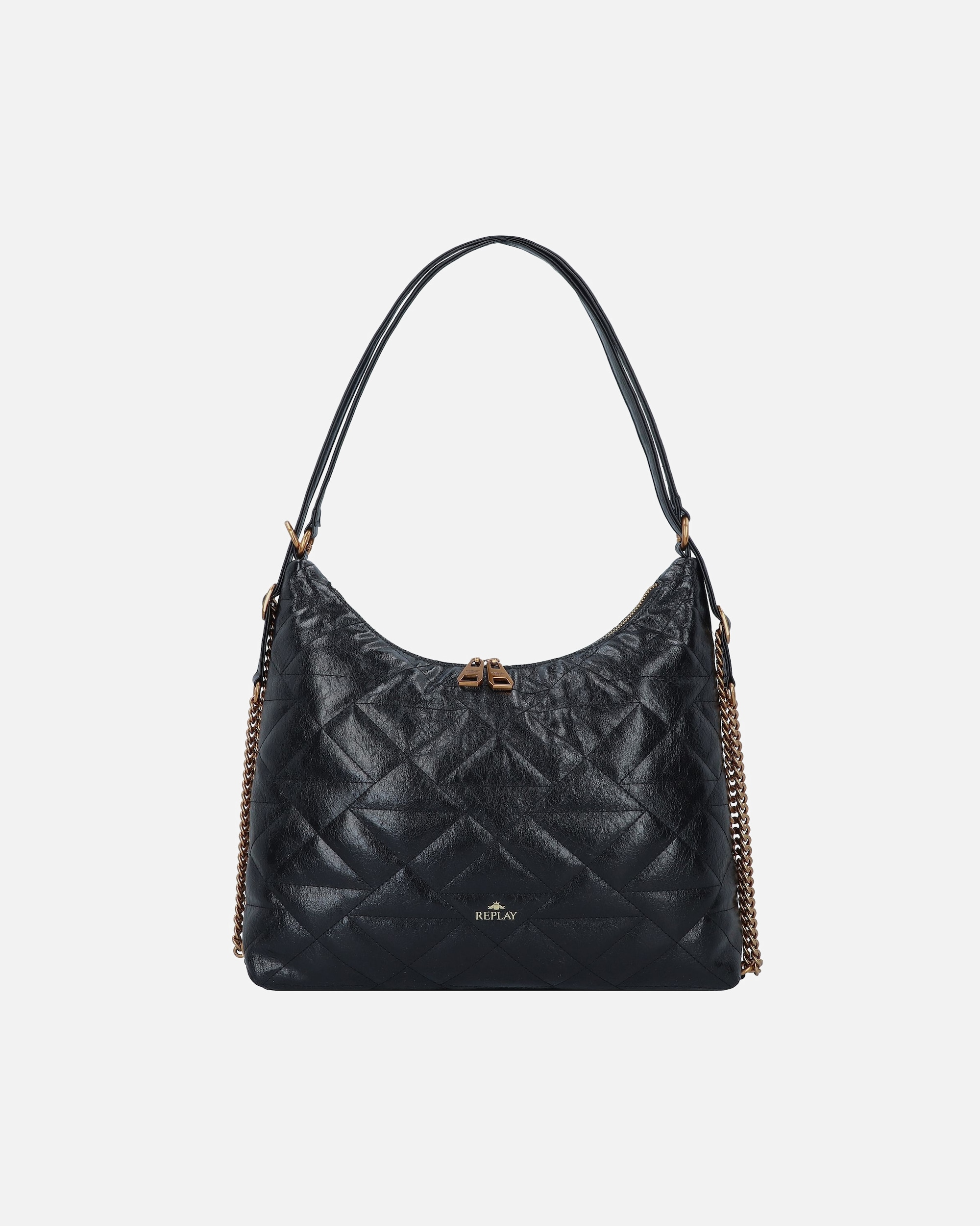 Clutch für Weiblich Replay Schultertasche black
