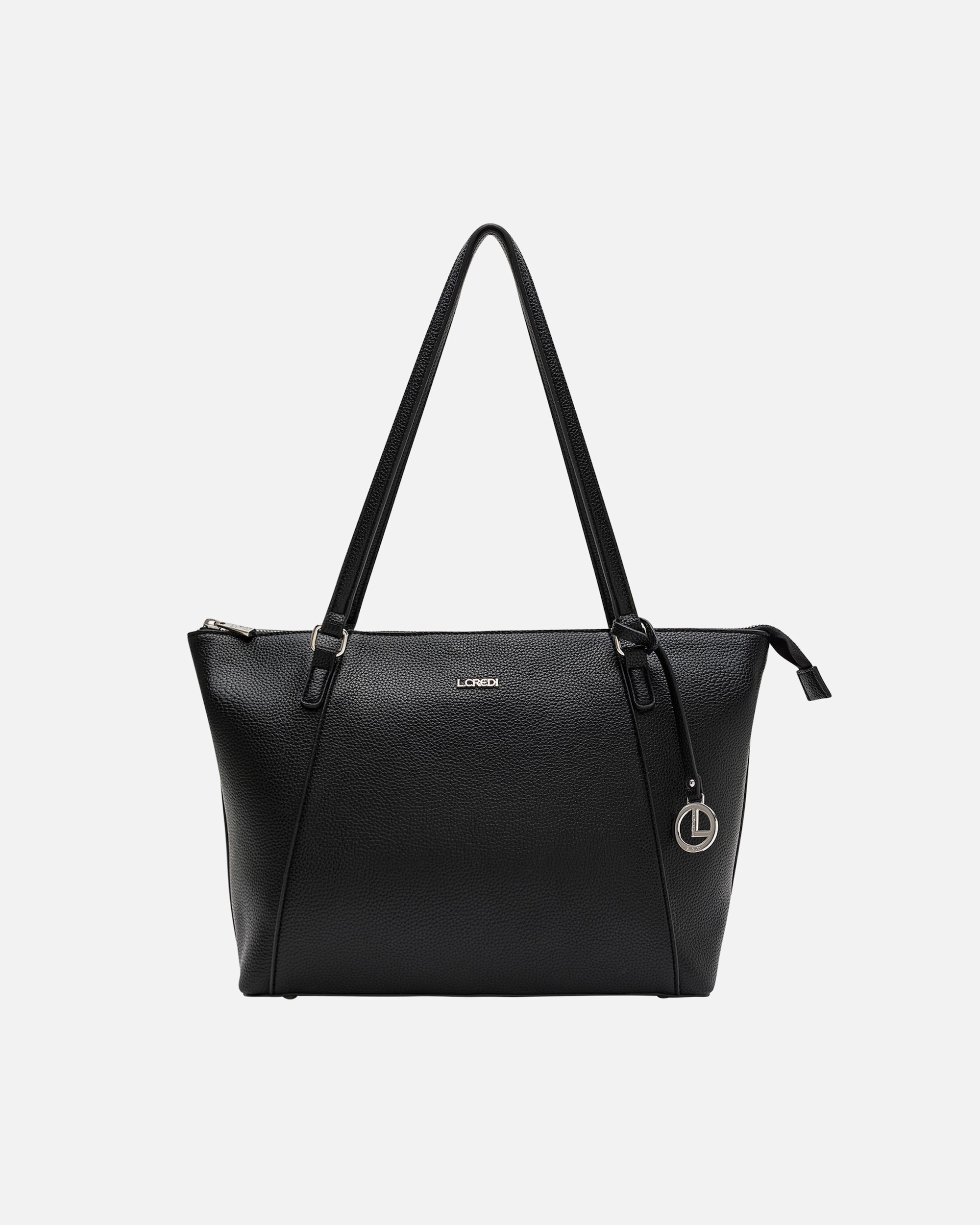 Tasche für Weiblich L.CREDI Michaela Shopper schwarz