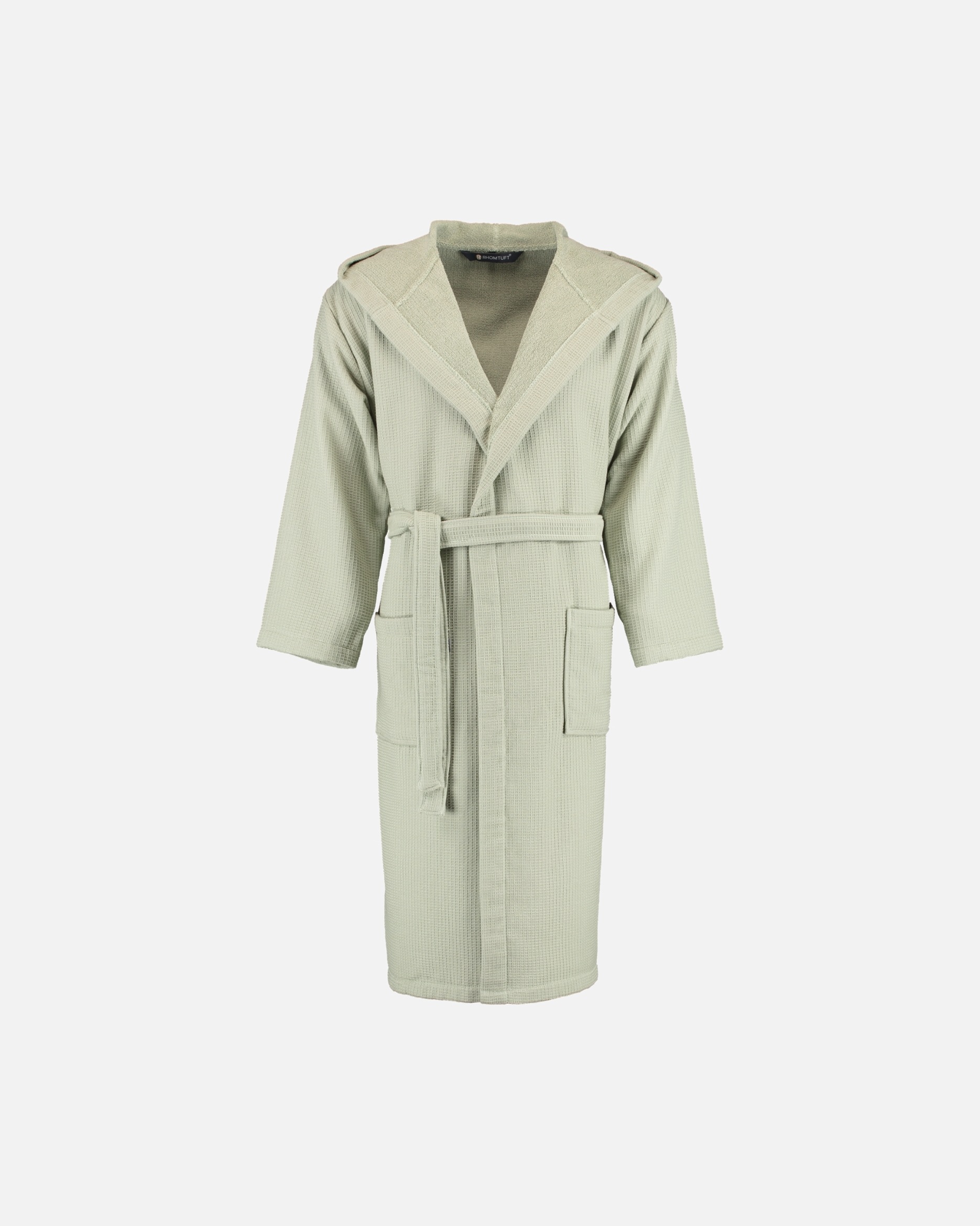 Bademantel für Unisex Rhomtuft Rhomtuft Bademäntel unisex Kapuze Face & Body jade - 90 L